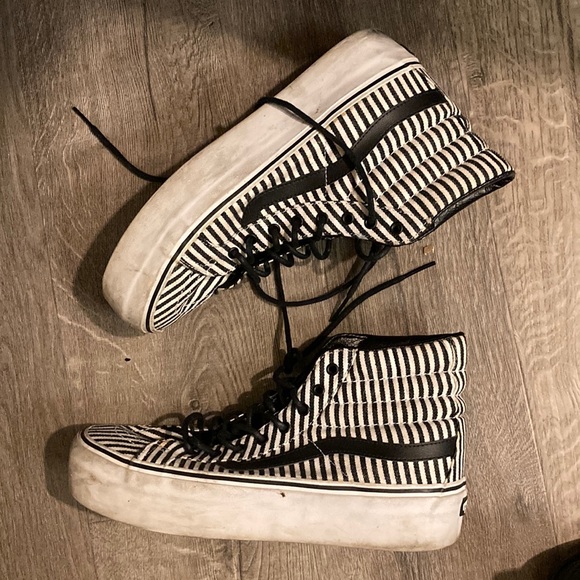 thick platform vans